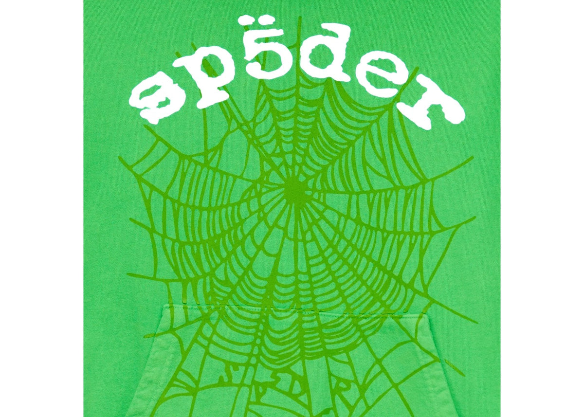 Sp5der Legacy Hoodie Green