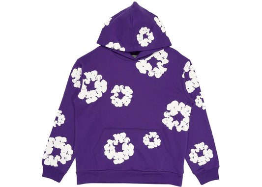 Denim Tears The Cotton Wreath Hoodie Purple