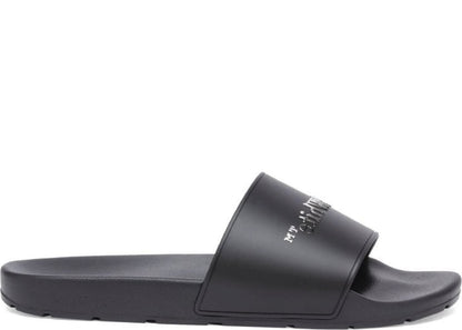 Off White Bookish Gradient Slide Sandal Black