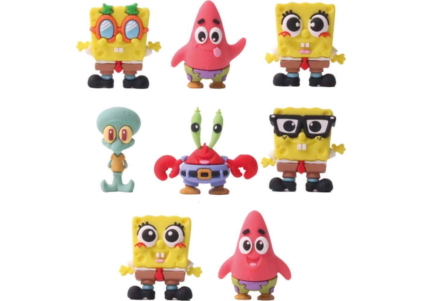 Spongebob Squarepant 3D Buddies collectible figurines Blind Box