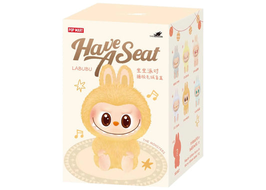 Pop Mart Labubu The Monsters Have a Seat Vinyl Plush Single Blind Box