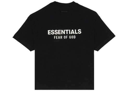 Fear of God Essentials Jersey Crewneck T-Shirt Black