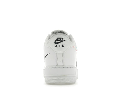 Nike Air Force 1 Low '07 Quadruple Swoosh White Navy Crimson