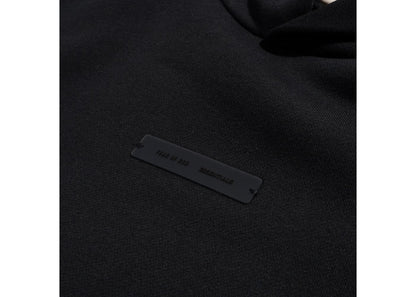 Fear of God Essentials Classic Fleece Hoodie Jet Black
