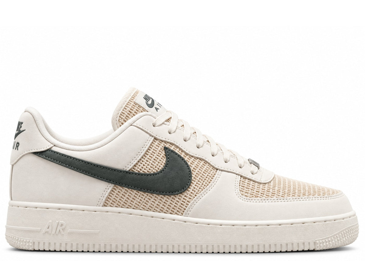 Nike Air Force 1 '07 LV8 'Phantom Cream II Metallic Silver Dark Smoke Grey'