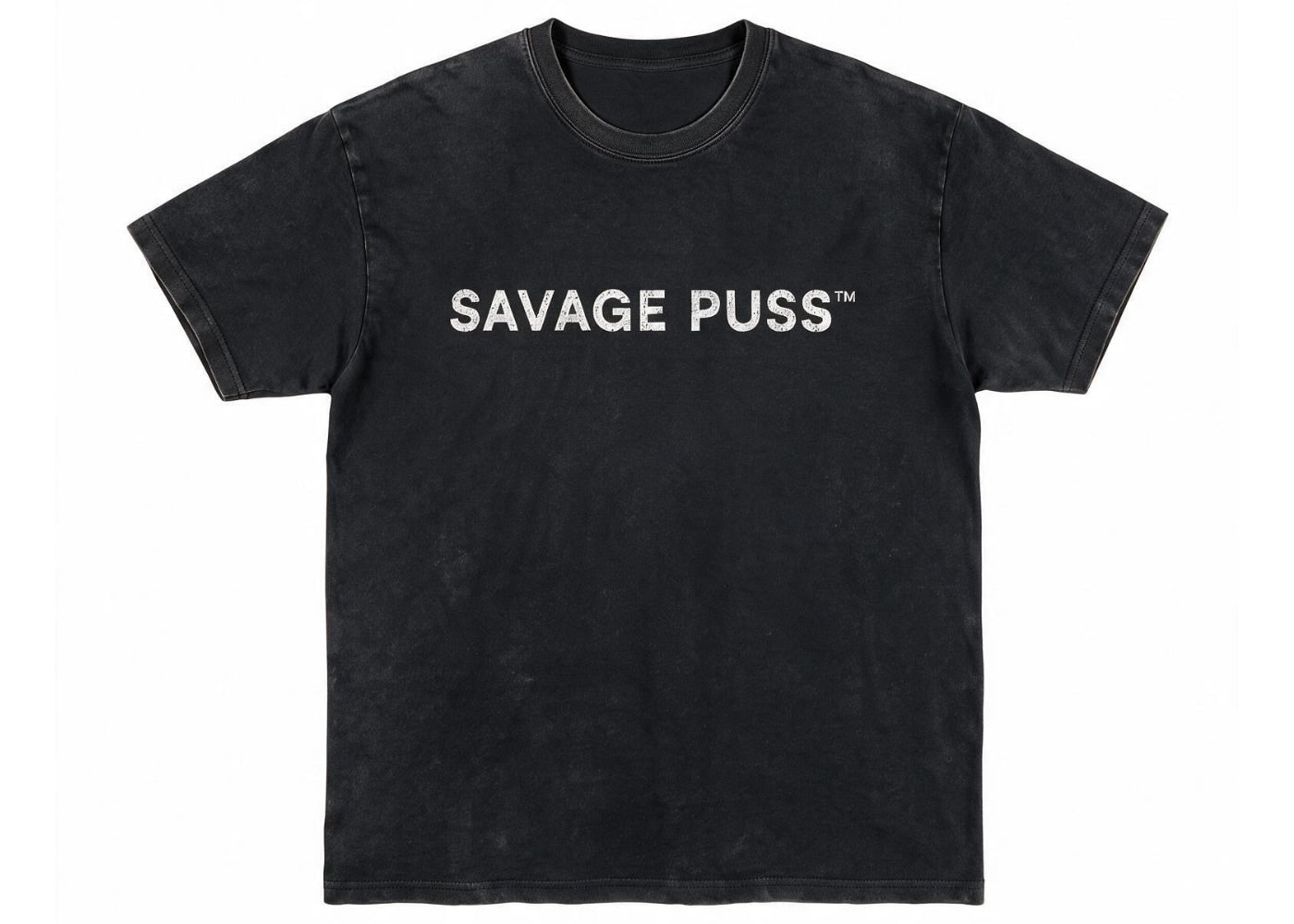Savage Puss™ vintage premium fabric T-shirt
