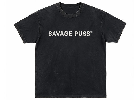 Savage Puss™ vintage premium fabric T-shirt