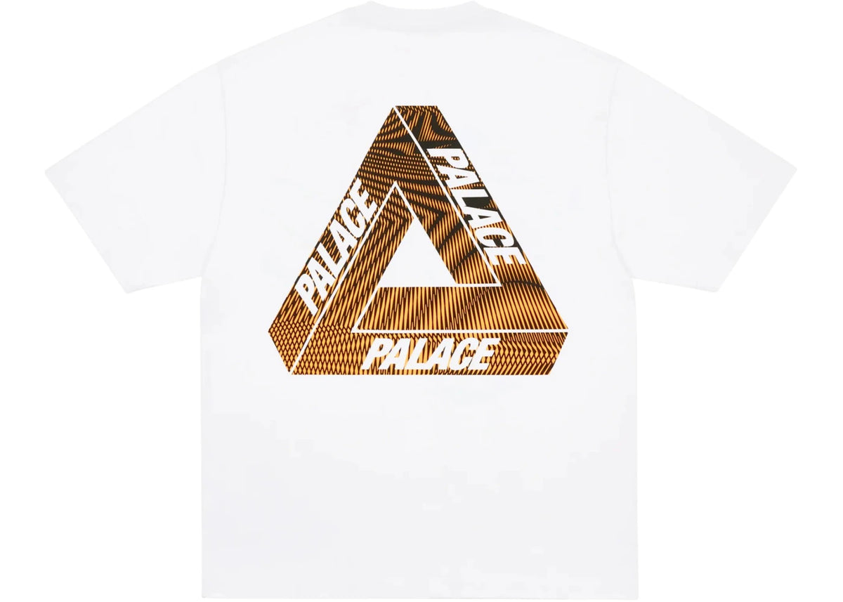 Palace Tri-Vex T-Shirt White/Orange
