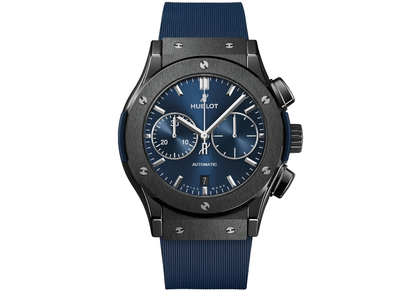 Hublot Classic Fushion Chronograph Ceramic Blue 45mm | 521.CM.7170.RX