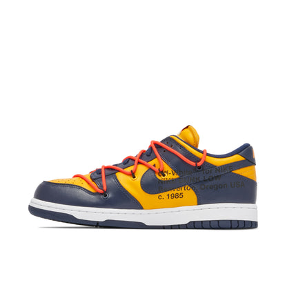 Nike Dunk Low Off-White University Gold Navy