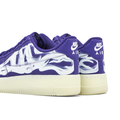 Nike Air Force 1 Low Purple Skeleton Halloween