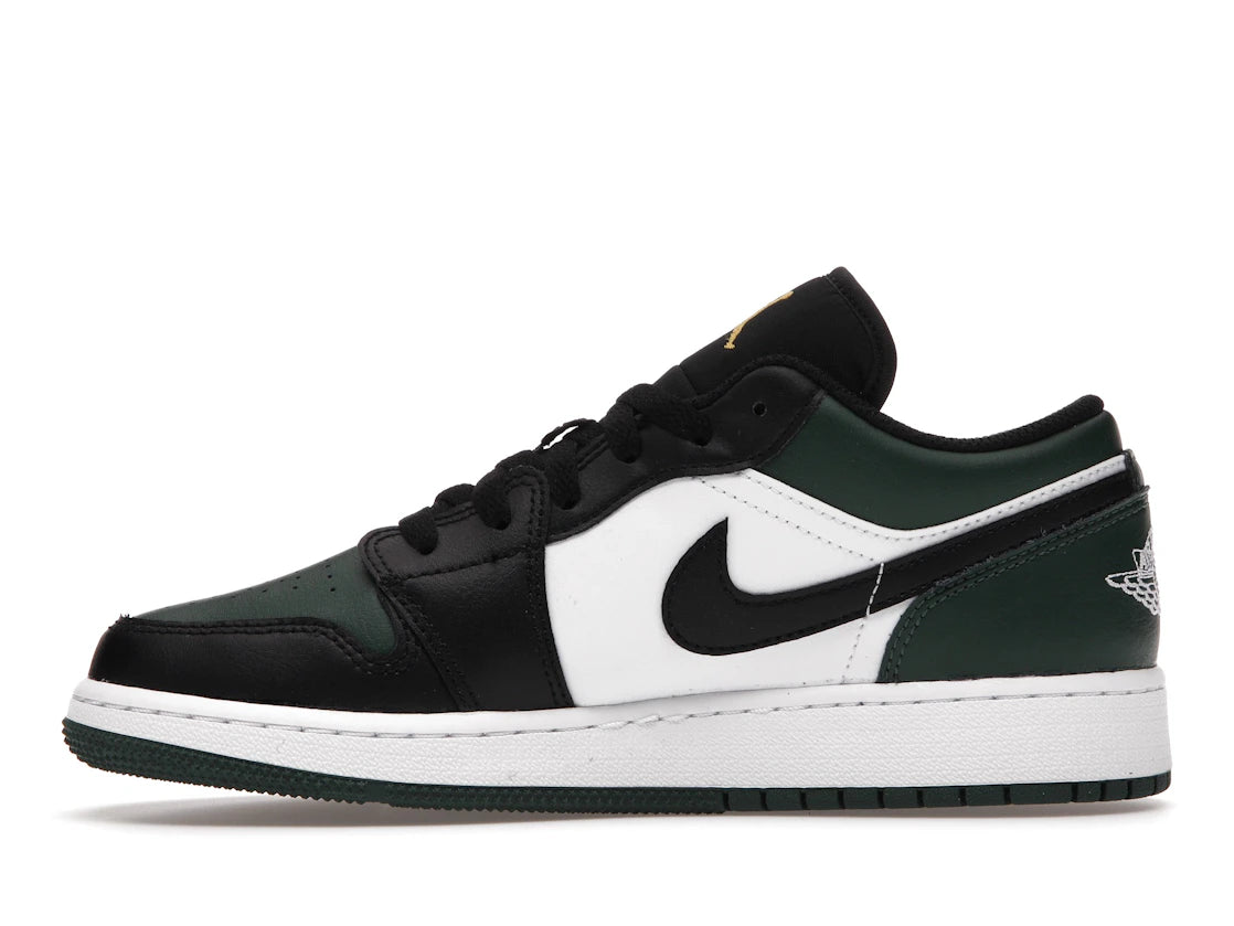 Jordan 1 Low Green Toe (GS)