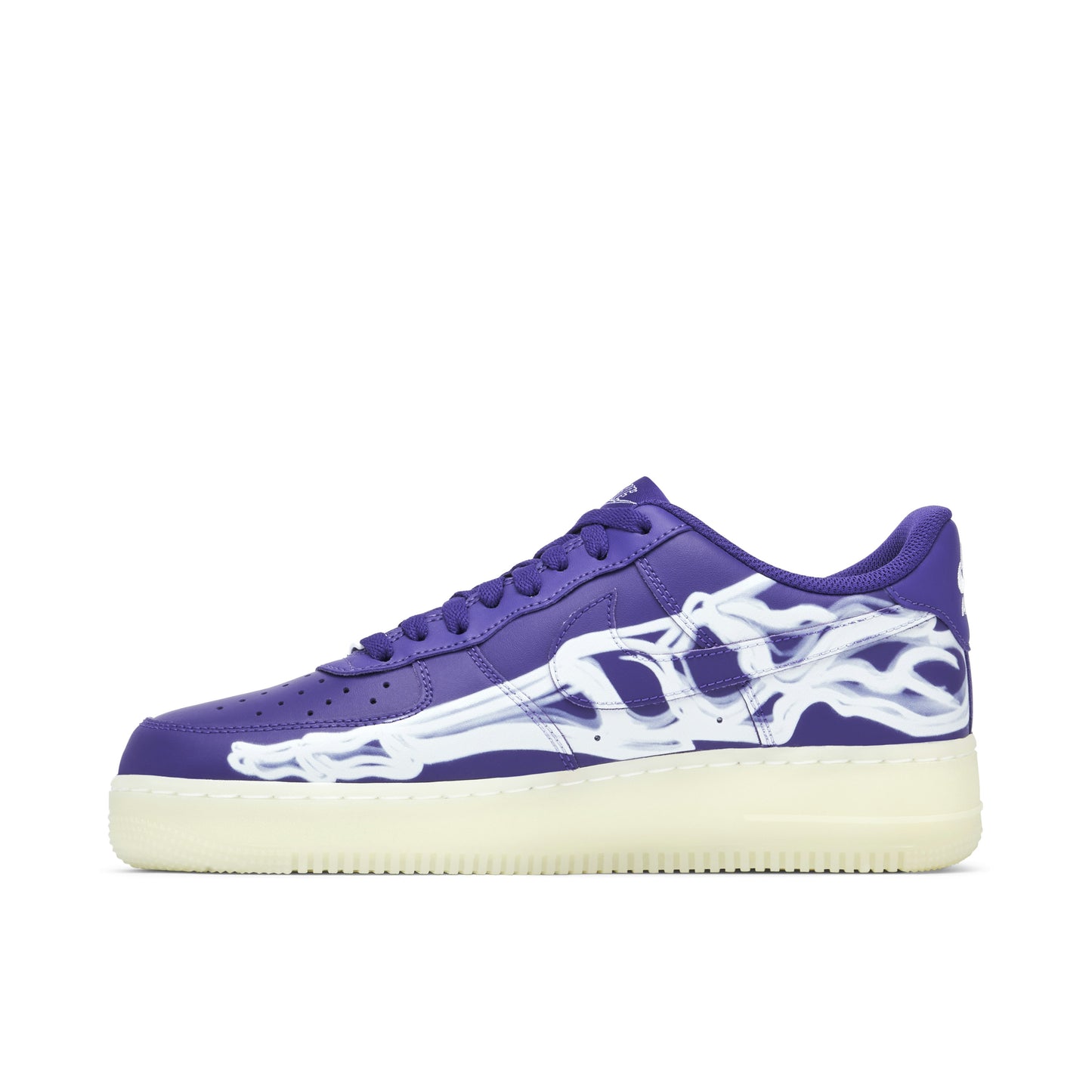 Nike Air Force 1 Low Purple Skeleton Halloween