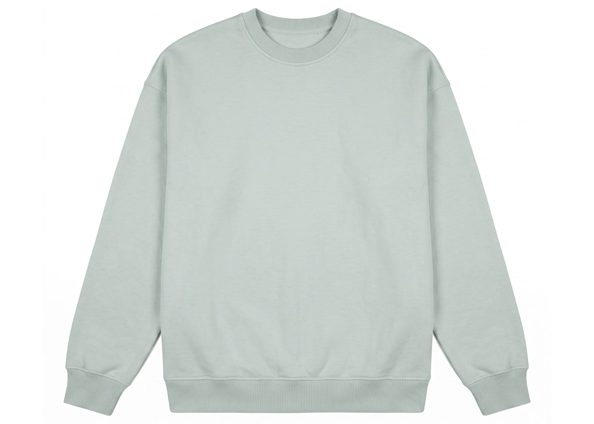 Cotton Garments Crewneck 500GSM Light Blue