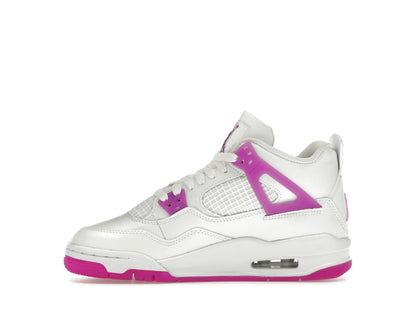 Jordan 4 Retro Hyper Violet White (GS)