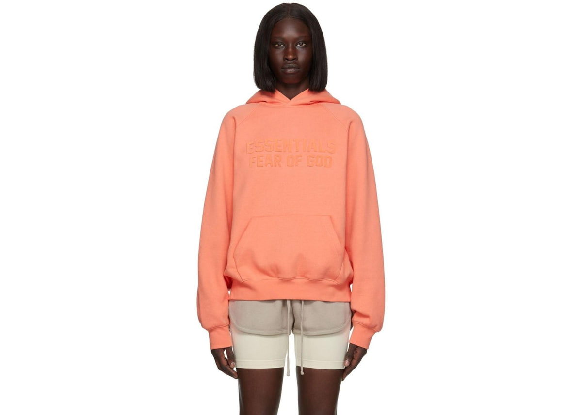 Fear of God Essentials Hoodie Coral