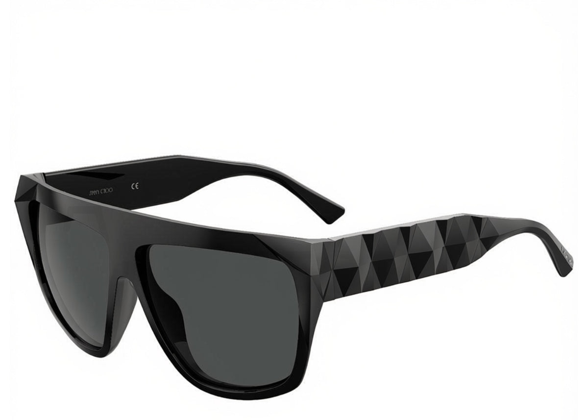 Jimmy Choo DUANE S 807 IR Black Sunglasses