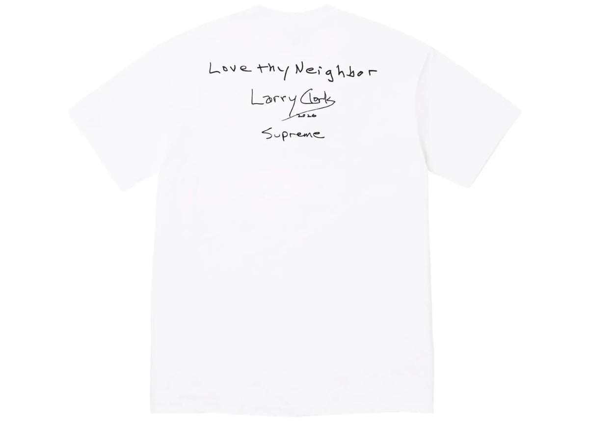 Supreme Larry Clark Neighbor Tee White
