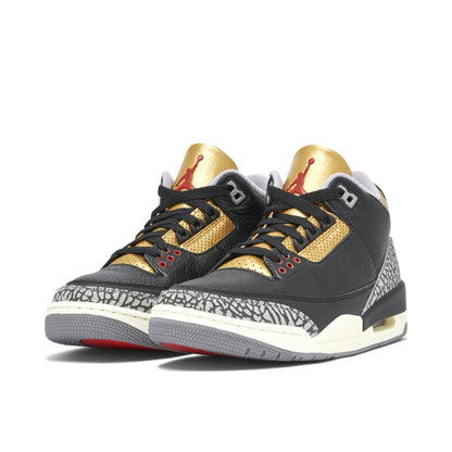 Air Jordan 3 Retro Black Cement Gold (Women's)