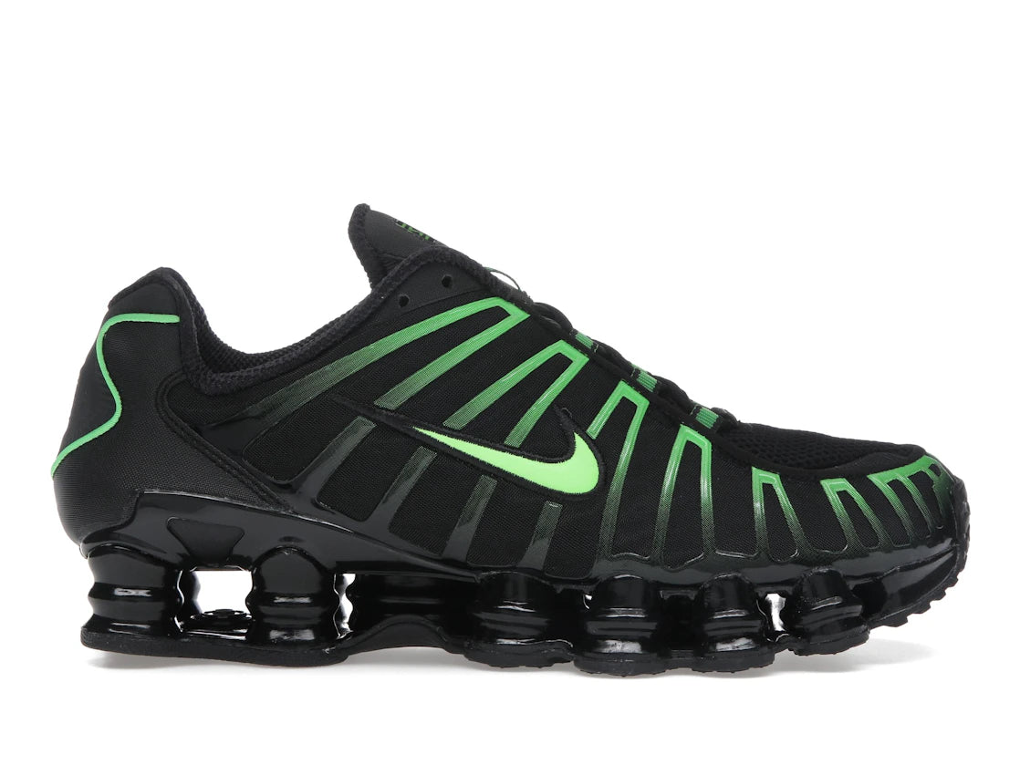Nike Shox TL Black Green Strike