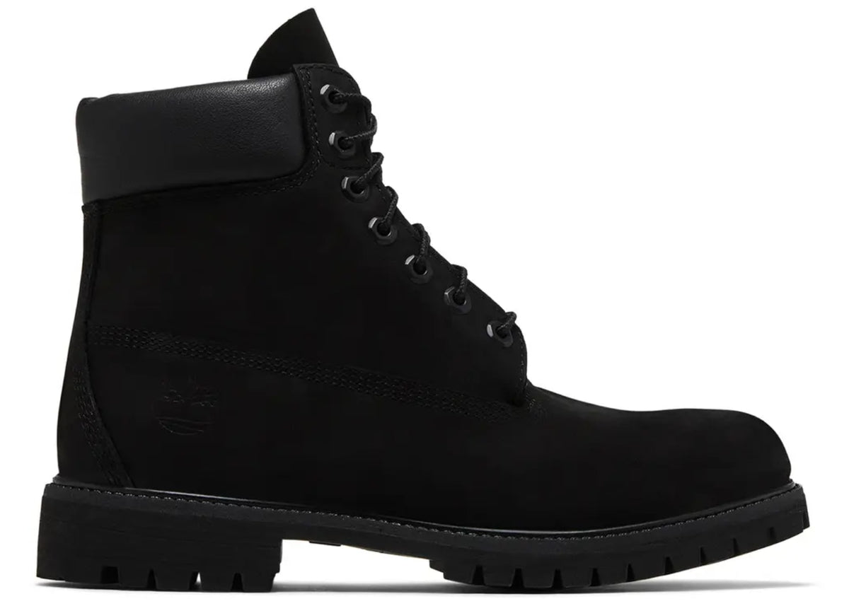 Timberland 6" Boot Black Nubuck Premium