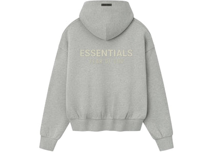 Fear of God Essentials Classic Fleece Hoodie Concrete Heather