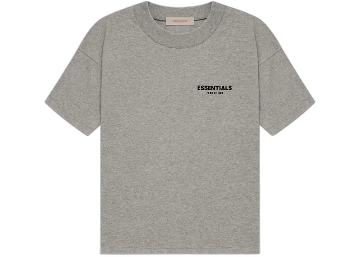 Fear of God Essentials T-shirt Dark Oatmeal Grey