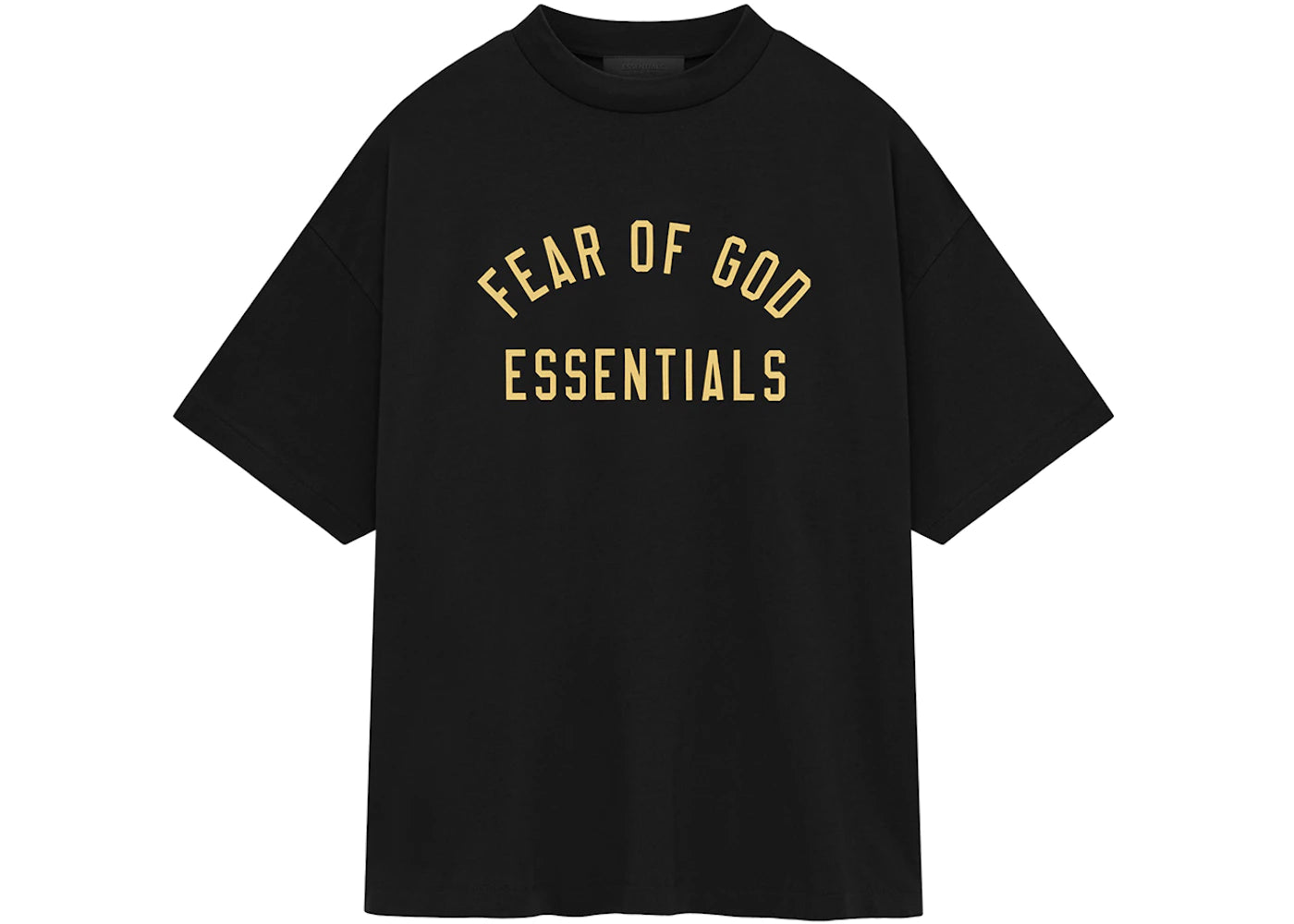 Fear of God Essentials Jersey Crewneck T-Shirt Black