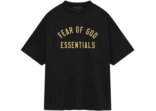 Fear of God Essentials Jersey Crewneck T-Shirt Black