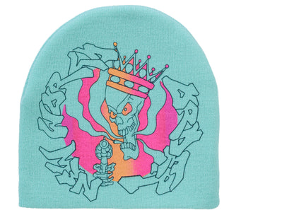 Supreme New World Order Beanie Light Teal