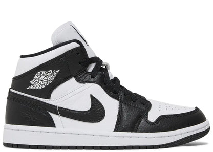 Jordan 1 Mid Split Black White (Women's)