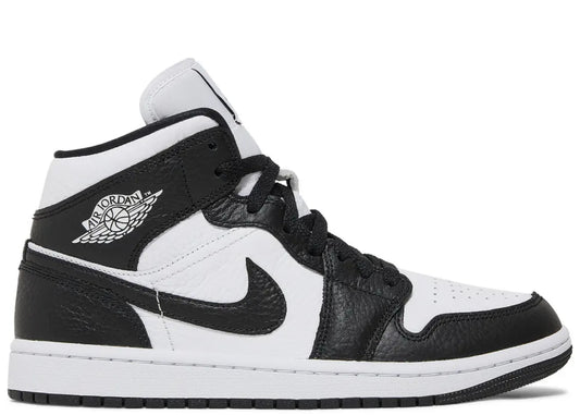 Jordan 1 Mid Split Black White (Women's)