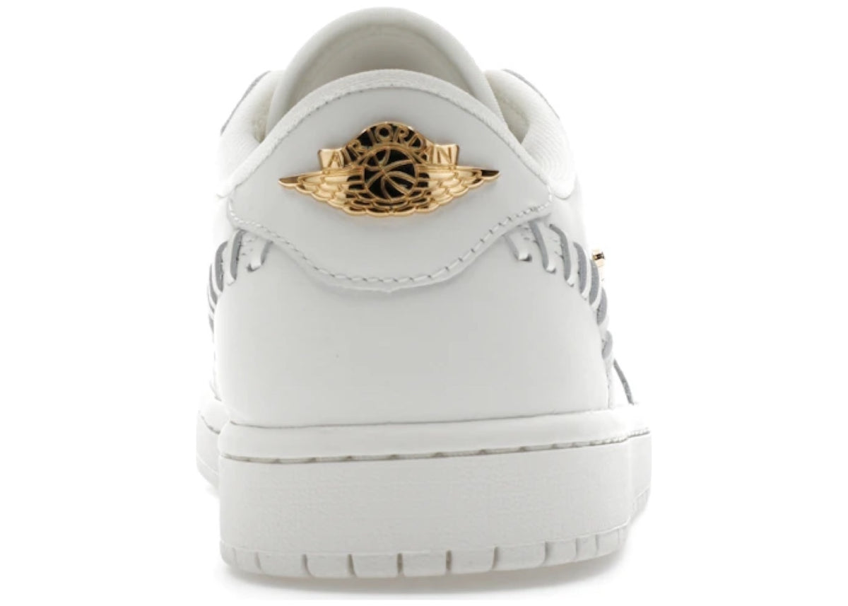 Jordan 1 Low Method of Make Sail Metallic Gold (Women's)