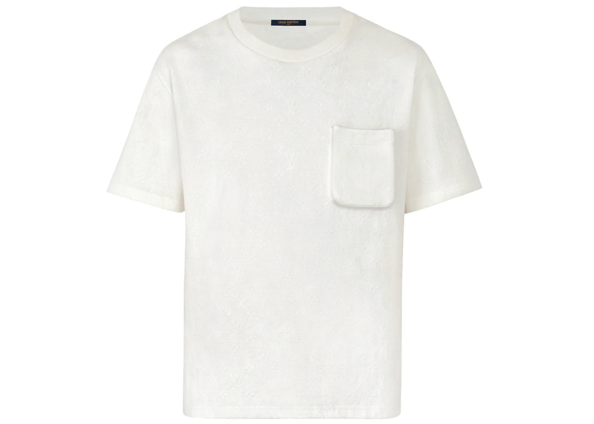 Louis Vuitton Signature 3D Pocket Monogram T-Shirt White