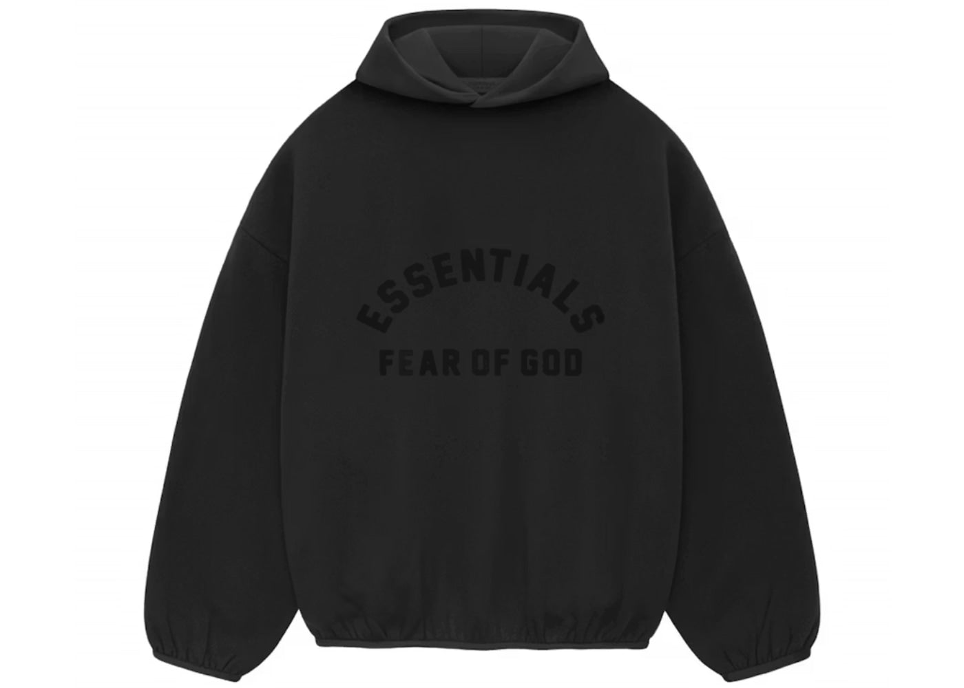 Fear of God Essentials Core Collection Nylon Fleece Hoodie Black