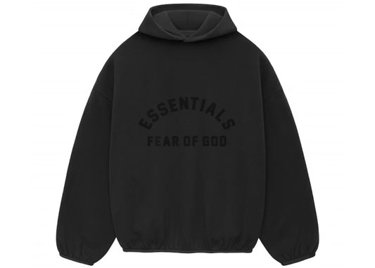 Fear of God Essentials Core Collection Nylon Fleece Hoodie Black