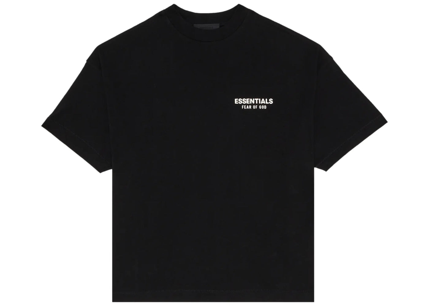 Fear of God Essentials Jersey Crewneck T-Shirt Black