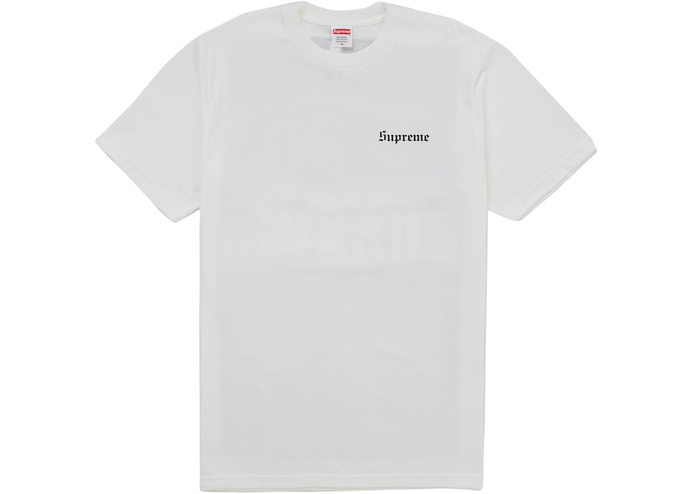 Supreme Paris Is Burning Tee White