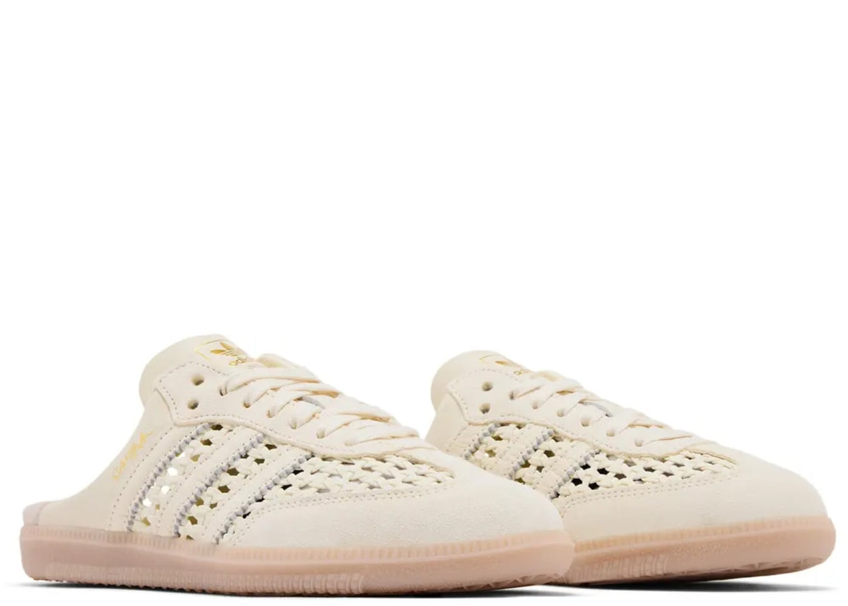 adidas Samba Mule Woven Basketweave Cream White (Women's)