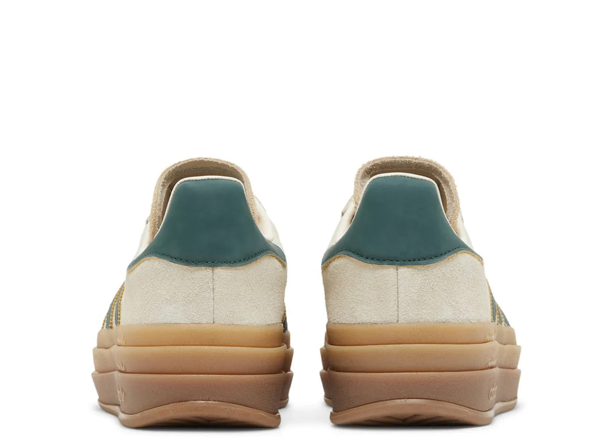 adidas Gazelle Bold Magic Beige Collegiate Green (Women's)