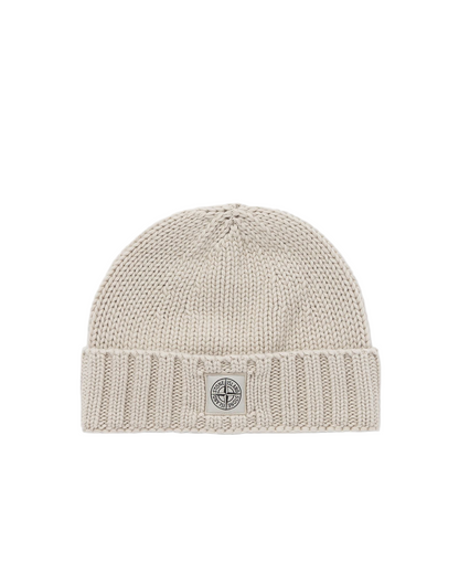 Stone Island Cap Geelong Wool Brown Beanie
