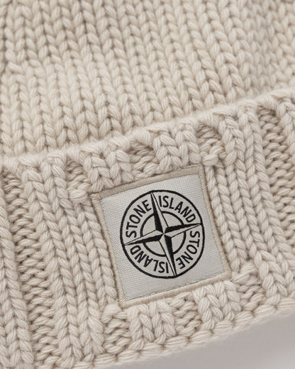 Stone Island Cap Geelong Wool Brown Beanie