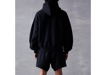 Fear of God Essentials Arch Logo Hoodie Jet Black