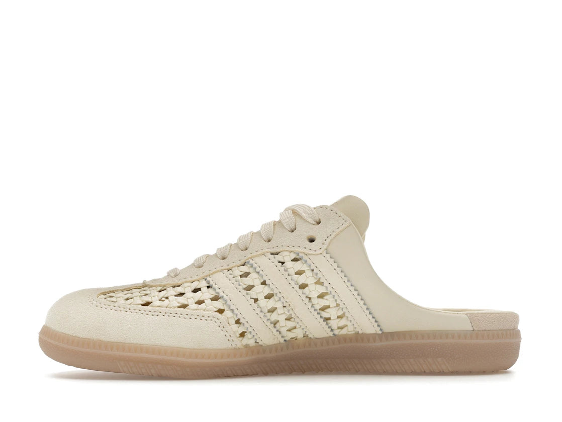 adidas Samba Mule Woven Basketweave Cream White (Women's)