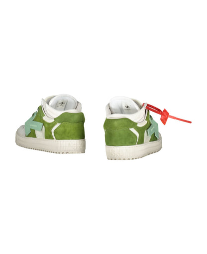 Off-White Low Top 3.0 Floating Arrow Sneakers Green White