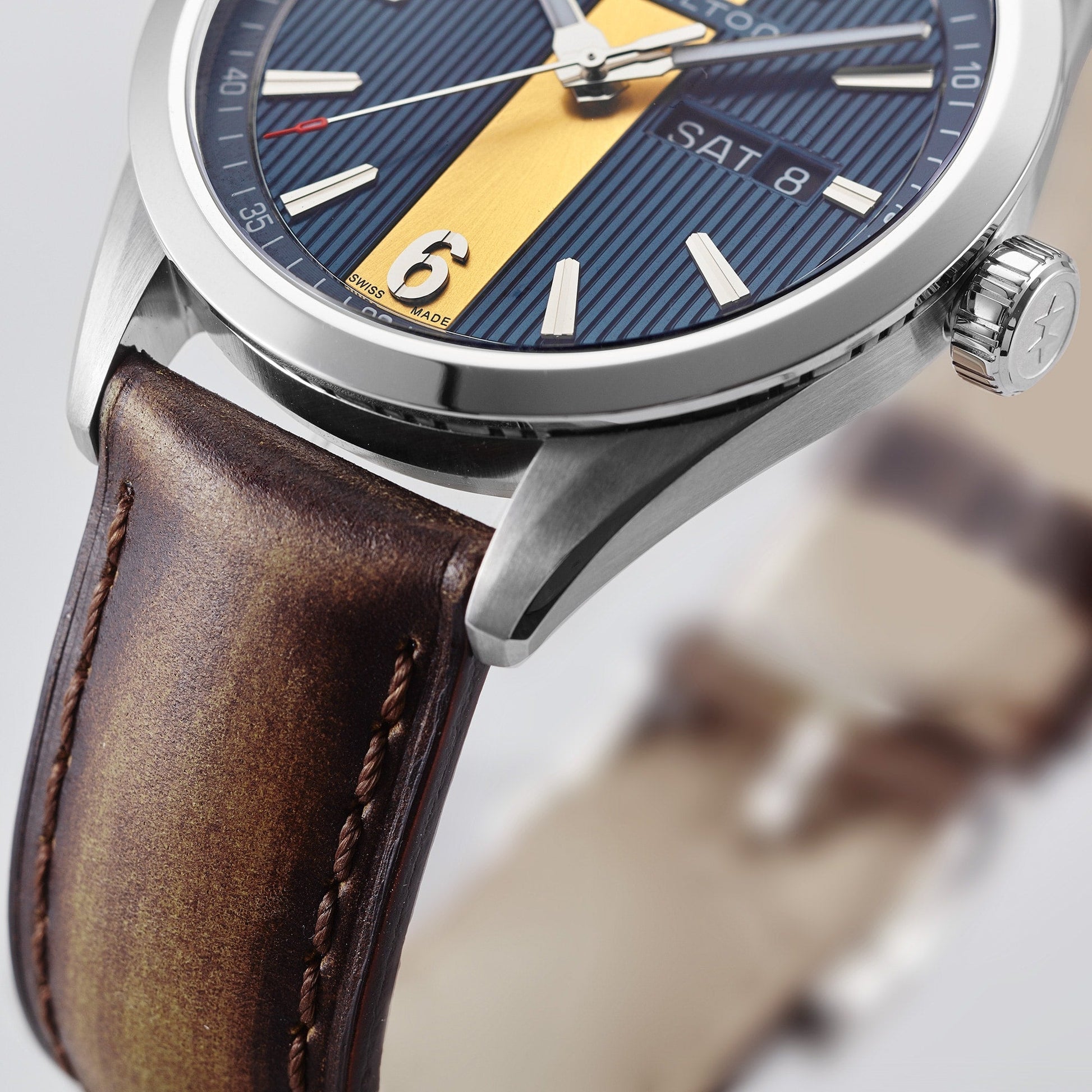 Hamilton Broadway Day Date Quartz | H43311541