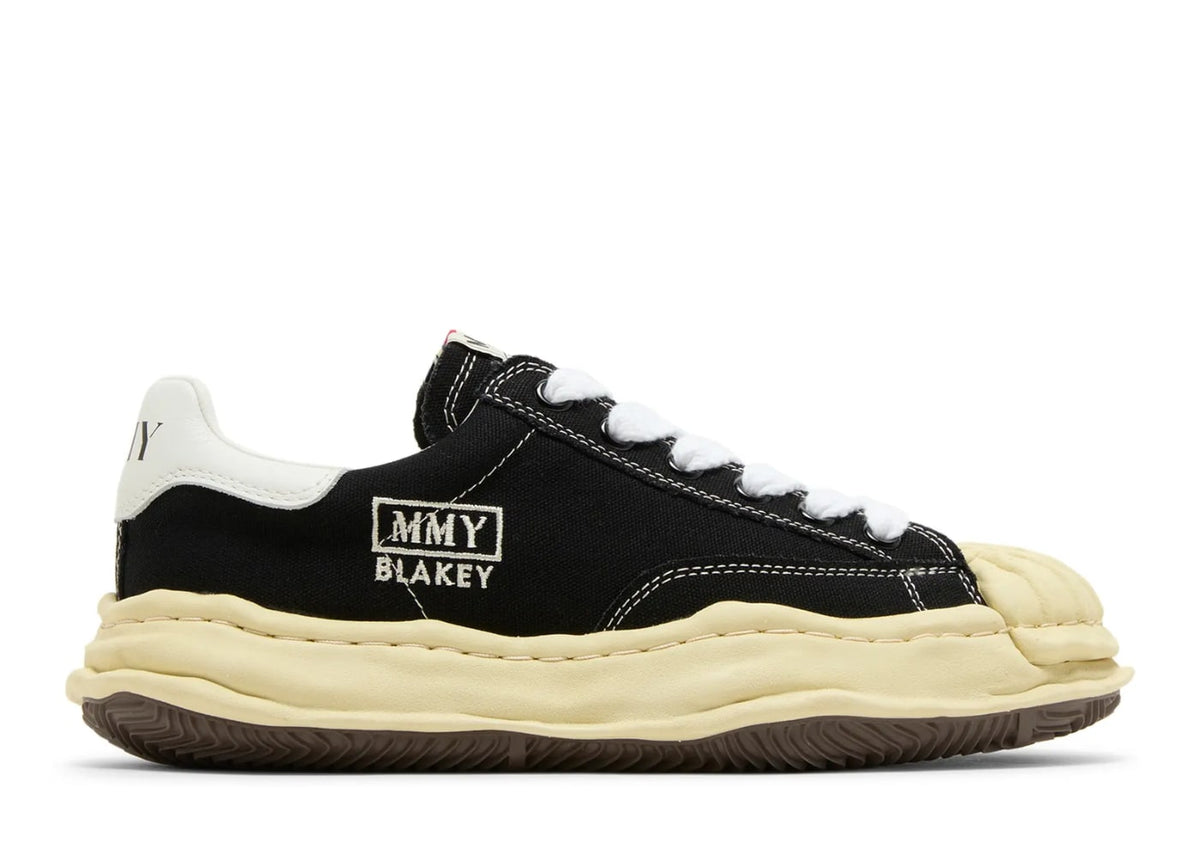 Maison Mihara Yasuhiro Blakey OG Sole Vintage Canvas Low Black