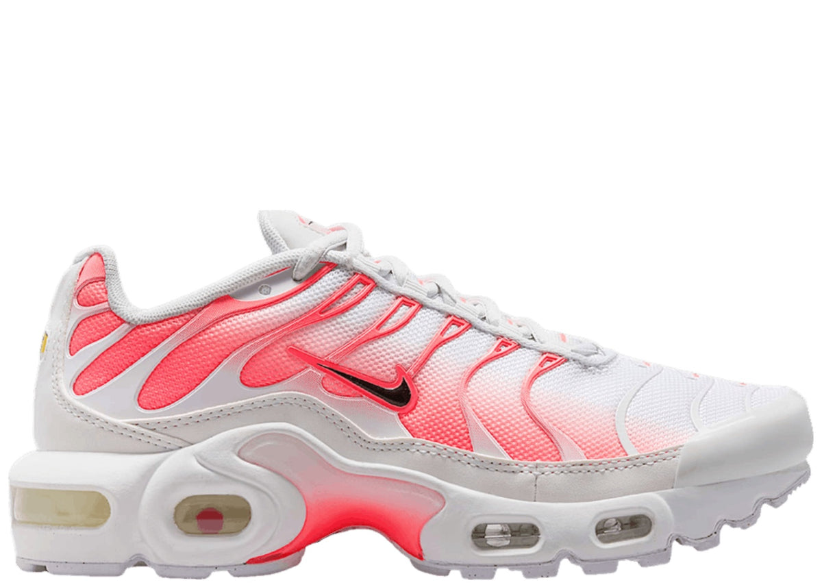 Nike Air Max Plus GS 'White/Off White/Hot Lava/Black'