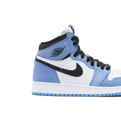 Air Jordan 1 Retro High OG White University Blue Black (GS)