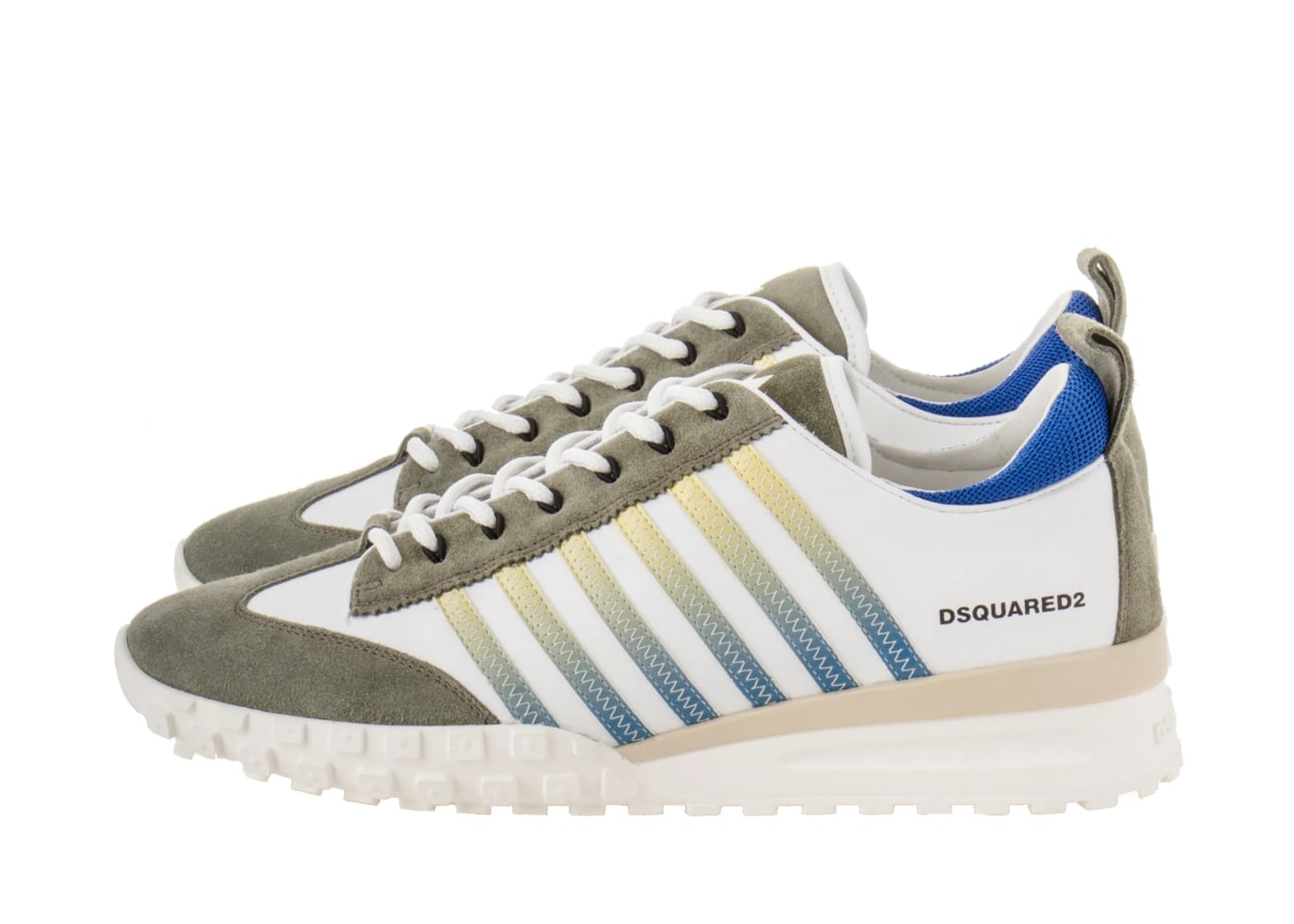 Dsquared2 Stripe Legend Sneakers White Fade